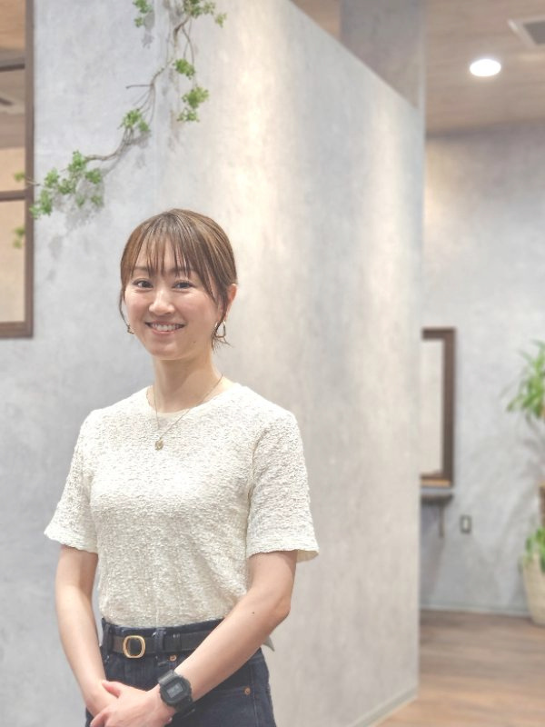 仙台市 小松島 美容室 美容院 Rosetta ロゼッタ スタッフ 我妻 理香